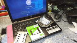 Установка SSD в ноутбук Acer Aspire E5-521G-8022
