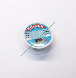 Припой паяльный SOLDER (0.8 мм; 25 г; на пластмассовой катушке)