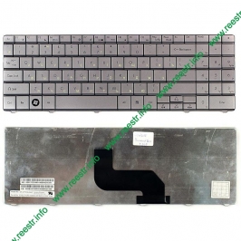 Клавиатура для ноутбука Packard Bell EasyNote LJ63, LJ65, TJ65 p/n: MP-07F33SU-4424H, MP-07F36SU-4424H (серебристая)