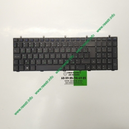 Клавиатура для ноутбука DNS Clevo W350 W350ETQ W370 W370ET p/n: MP-13H86SUJ4304 черная (без рамки)