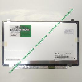 Матрица для ноутбука 14.0" 1600x900 40 pin справа снизу SLIM N140FGE-L32, B140RW02 V.0, LP140WD2-TPB1