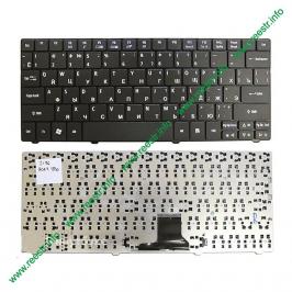 Клавиатура для ноутбука Acer Aspire One 721, Ferrari One 200, 1810T p/n: PK130I21A04, 9Z.N3C82.20R черная 