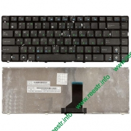 Клавиатура для ноутбука Asus K42, K43, X42, UL30, UL80 p/n: NSK-UC301, 9J.N1M82.301, 9J.N1M82.601 с рамкой