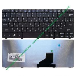 Клавиатура для ноутбука Acer Aspire One 532, D255, eMachines 350 p/n: AEZH9700020, 9Z.N3K82.A0R черная 