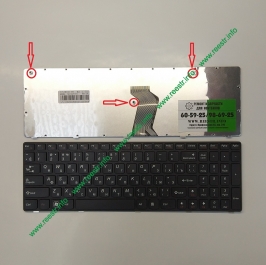 Клавиатура для ноутбука Lenovo Z560, Z565, Z570, G575, G575G p/n: 9Z.N5SSW.C0R, 25-012404, NSK-B20SN0R