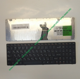 Клавиатура для ноутбука Lenovo G580, Z580, V580, G585, G780, Z585, Z780 p/n: 25-201846, 25206700, V-117020NS2-RU
