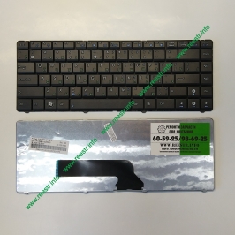 Клавиатура для ноутбука Asus K40, K40AB, K40IN, F82 p/n: 0KN0-CX1RU01, MP-09H63SU-886 (без рамки)