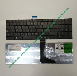 Клавиатура для ноутбука Toshiba Satellite C850, L850, L870, P850 чёрная p/n: 0KN0-ZW2RU03, NSK-TV0SV, NSK-TV0SU