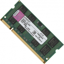 KVR800D2S6/2G оперативная память для ноутбука SO-DIMM DDR2, 2 Гб, 800 МГц (PC-6400), Kingston
