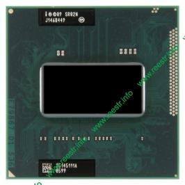 Процессор для ноутбука Intel Core i7-2670QM (SR02N) Socket G2 (rPGA988B) 6 MB SmartCache 2.2GHz up to 3.1GHz