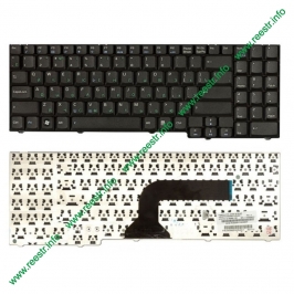 Клавиатура для ноутбука Asus M70S, M50SV, X70K, X55SR, X71VN p/n: 04GND91KUK00, NSK-U410R