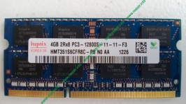 Оперативная память для ноутбука Hynix DDR3, 4GB, PC-12800 1600 Mhz, HTM351S6CFR8C-PB N0 AA