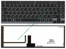Клавиатура для ноутбука Toshiba Satellite M800, N860, U800, U900 p/n: NSK-TX3GC 9Z.N8UGC.30R